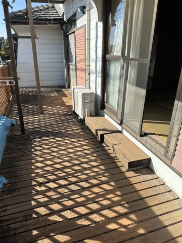 柳川市三橋町棚町の一戸建てのバルコニー