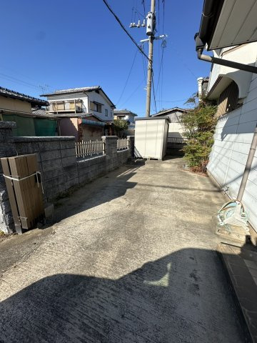 柳川市三橋町棚町の一戸建ての駐車場