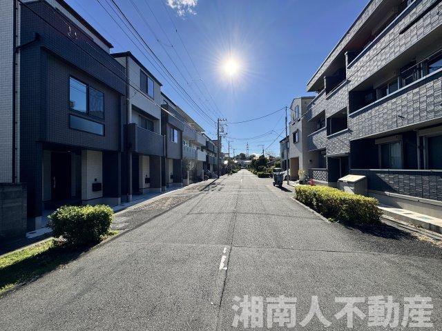 鎌倉市大船４丁目の前面道路含む現地写真|前面道路含む現地写真です