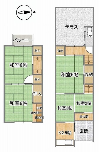 都島区都島中通２丁目　中古テラスハウスの画像