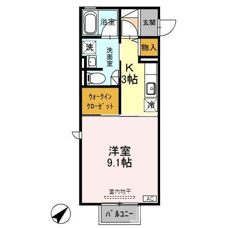 Aznable Aの間取り