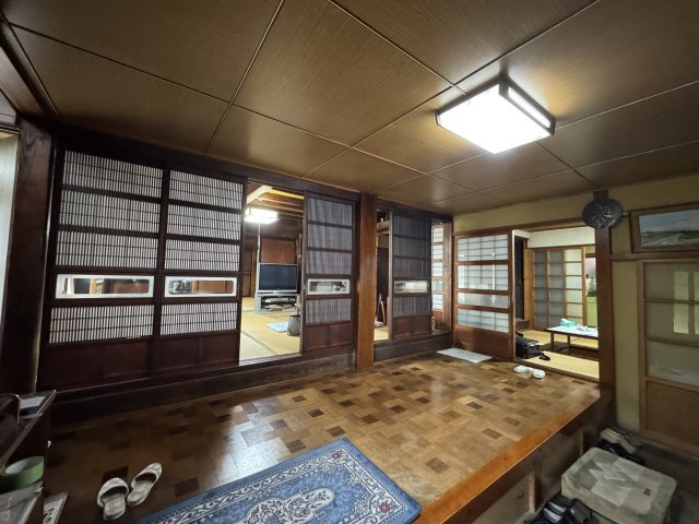 -三丁目不動産-　秩父郡長瀞町野上下郷　古民家の玄関