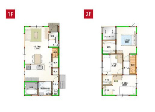 高知市介良 ⑰ 新築戸建ての間取り