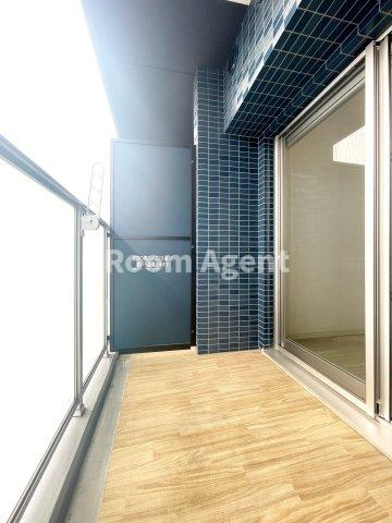 プレサンス名古屋駅ゲートのバルコニー