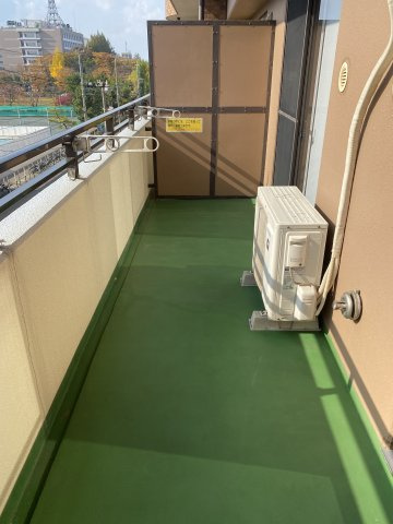 ライオンズマンション山王第2のバルコニー