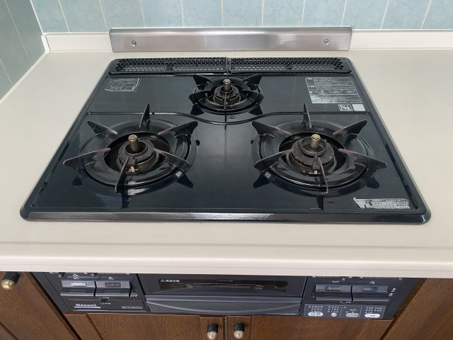 ライオンズマンション山王第2のキッチン|ビルトインコンロ