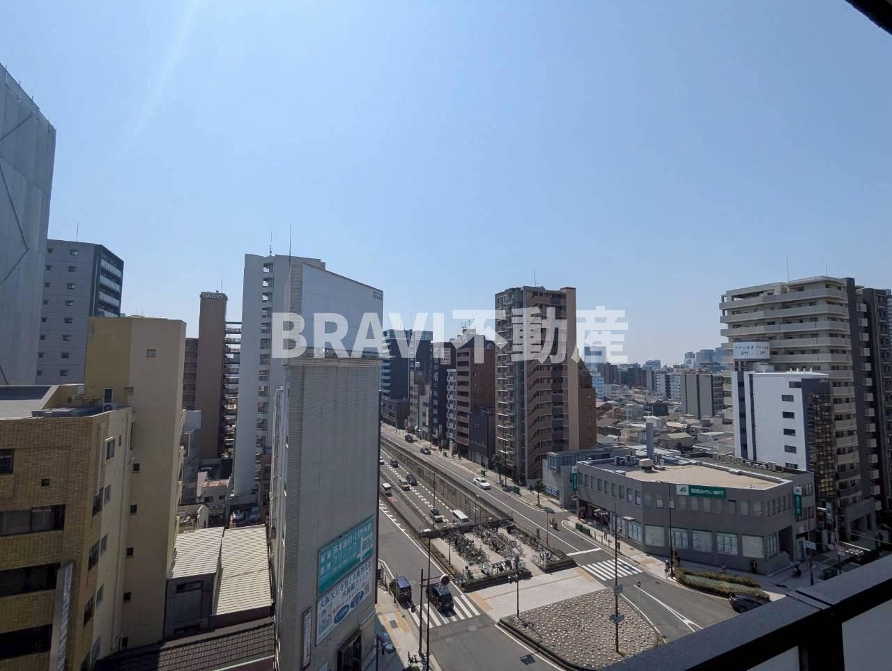 ザ・パークハビオ谷町六丁目クロス BRAVI不動産の展望