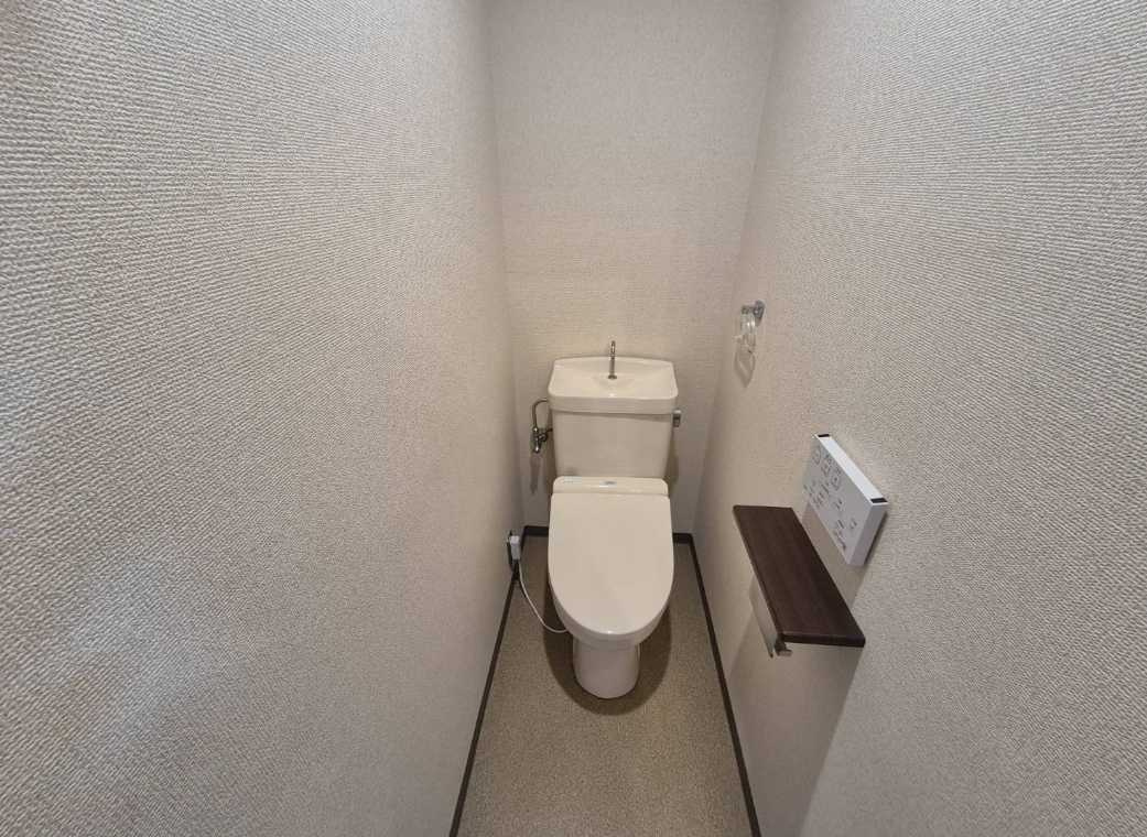 セントウェル　バストイレ別　最上階　陽当たり良好のトイレ