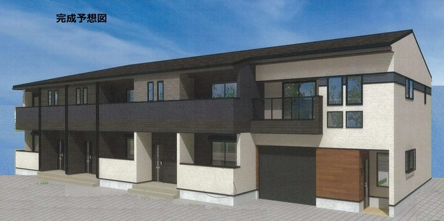 メゾンヴェール高田の外観パース