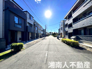 鎌倉市大船４丁目の前面道路含む現地写真|前面道路含む現地写真です