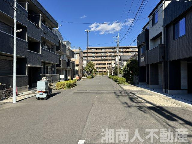 鎌倉市大船４丁目の前面道路含む現地写真|前面道路含む現地写真です