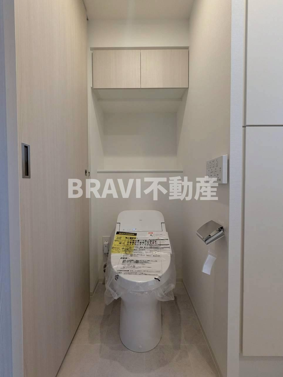 ザ・パークハビオ谷町六丁目クロス BRAVI不動産のトイレ