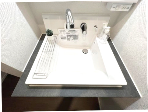 あきる野市小川東1丁目　新築戸建全1棟の独立洗面台|暮らしを快適に変えるシャワー付洗面台