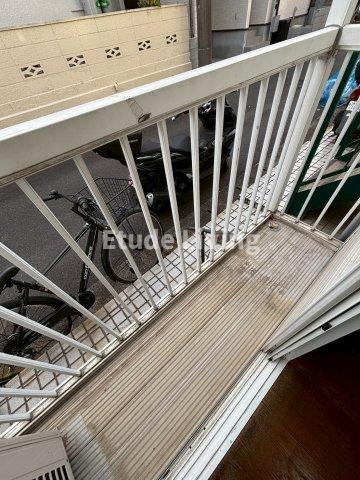 コーポサンフラワーのバルコニー