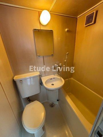 コーポサンフラワーの浴室