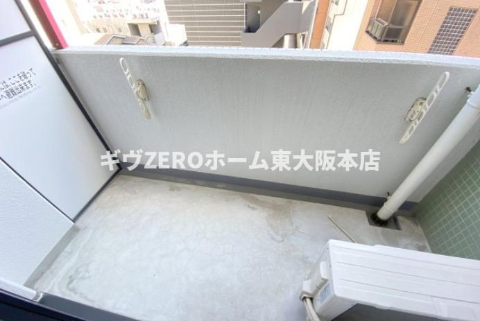 Welina日本橋のバルコニー