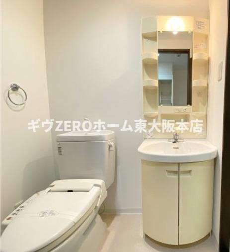 Welina日本橋の洗面所