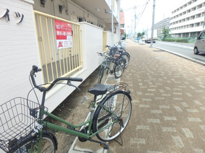 【その他共用部分】 | フタミハイツ | 自転車置場