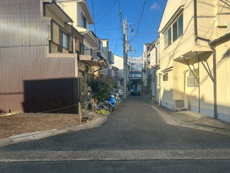 【前面道路含む現地写真】 | 右京区嵯峨野清水町　建築条件付