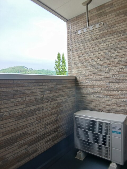 ピースフルＫのバルコニー