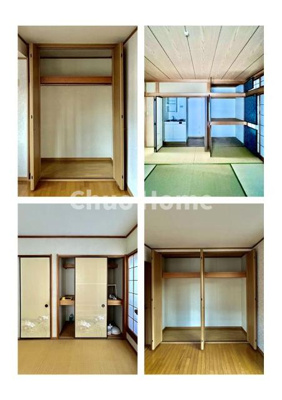 【収納】 | 江戸川区東小岩6丁目中古住宅 | 居室にはクローゼットを完備し、自由度の高い家具の配置が叶うシンプルな空間です。お子様の成長と必要になる子供部屋を与えるにはぴったりの間取りですね。