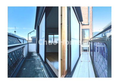 【バルコニー】 | 江戸川区東小岩6丁目中古住宅 | バルコニー×3