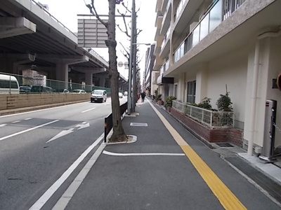 【周辺】 | 江坂ハイデンス | 前面道路