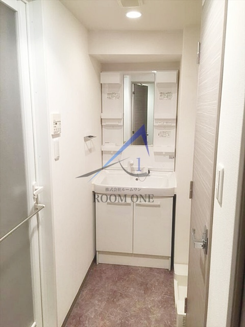 ル・リオン南大井の洗面所|洗面台です。