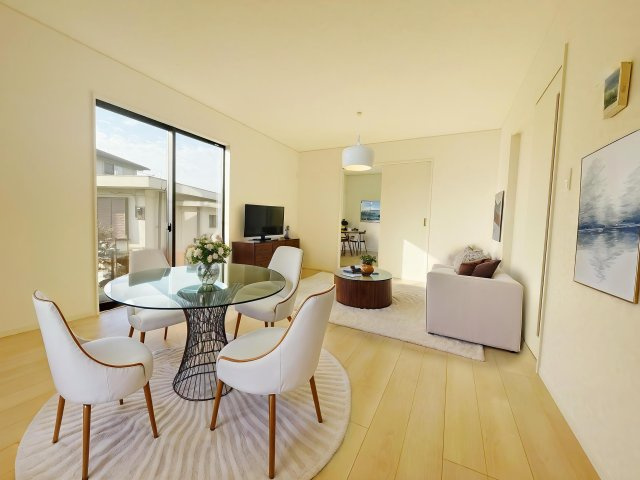 新築戸建・新築建売　大泉町寄木戸第17　西小・西中の前面道路含む現地写真