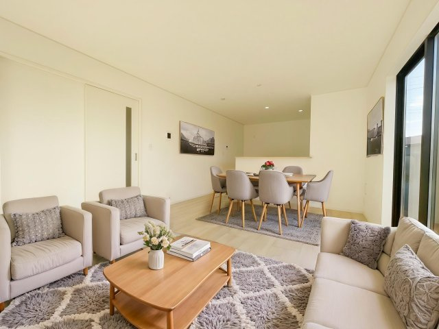 新築戸建・新築建売　大泉町寄木戸第17　西小・西中の区画図|■敷地面積：208.39㎡　■延床面積：95.58㎡　■駐車スペース：3台