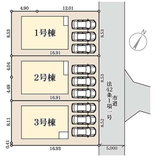 【区画図】