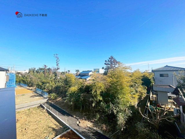 【展望】 | ワイウッドコート北本市中丸第6期　新築戸建　全9棟　8号棟