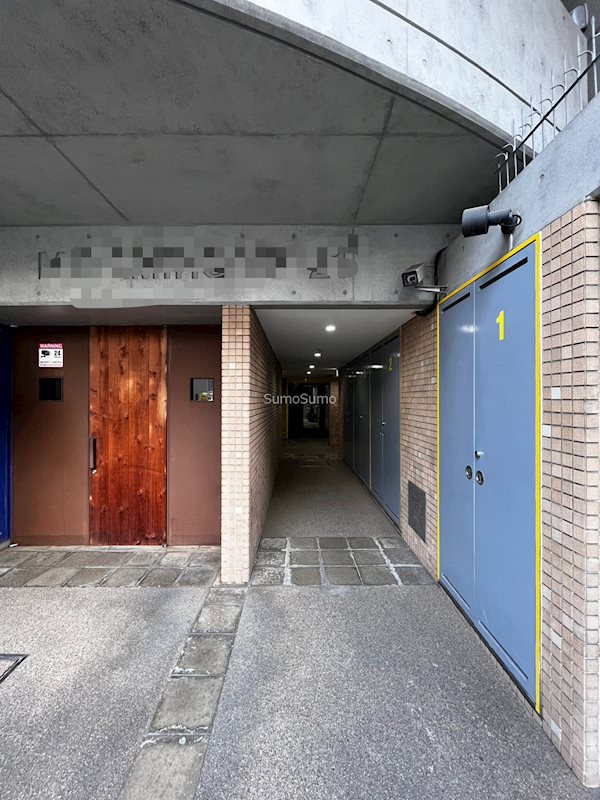 南堀江21のエントランス|ゆとりのあるエントランスです