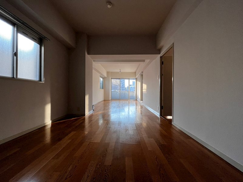 南堀江21の居間・リビング|ゆったりとしたリビングです