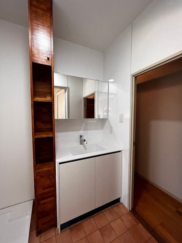 南堀江21の洗面所|使いやすい洗面所です