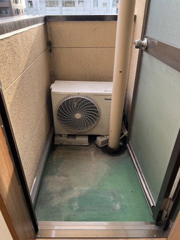 ピュア大町のバルコニー