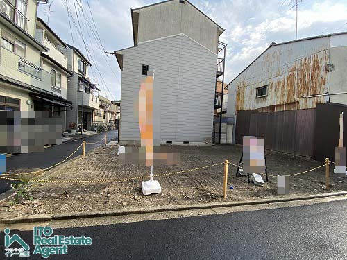 紫野北舟岡町 建築条件無 土地の外観