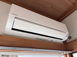 エアコン１台設置済み