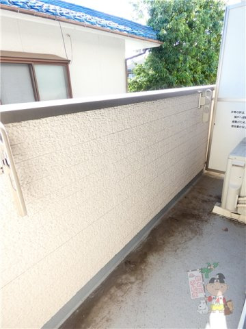 ウェーブレジデンス西川原のバルコニー