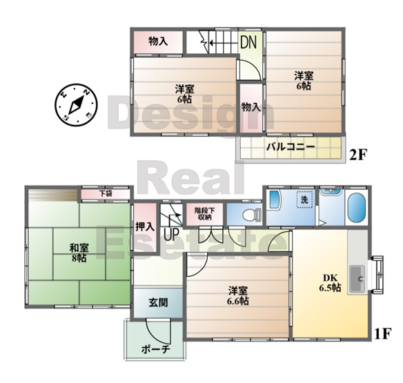 【間取り】 | 久喜市除堀　中古住宅  