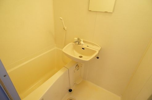 ティエムハイツの浴室