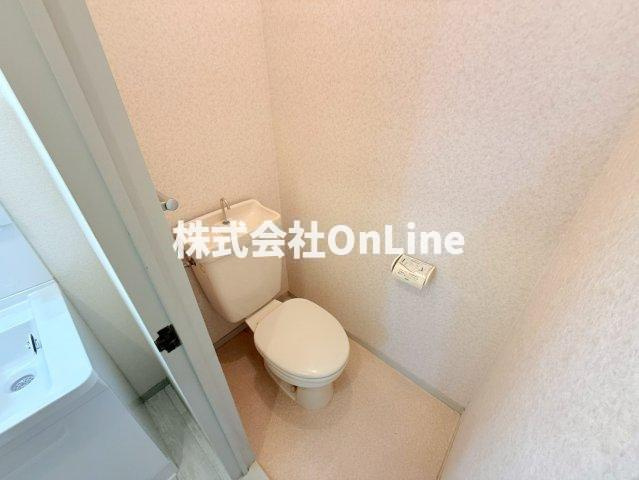 八尾市本町６丁目のハイツのトイレ