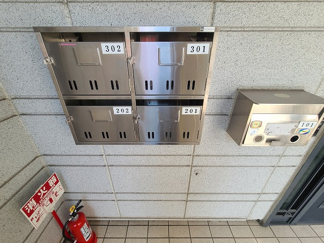 サンライズ（朝日３丁目）のその他共用部分|★共用部に各戸の集合ポストを設置しています★
