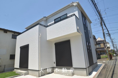 【外観】 | 座間市相模が丘４丁目　新築戸建て　全1棟【仲介手数料無料】 | 海老名市を中心に地域密着で営業♪不動産のことなら「大樹不動産」へ