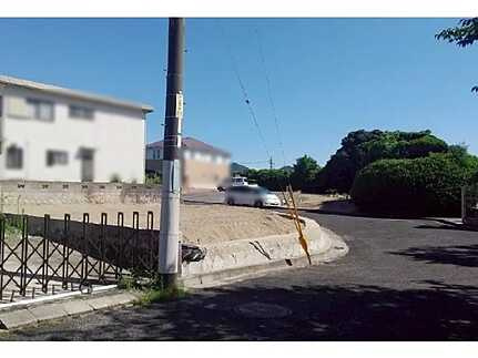 廿日市市福面１丁目の前面道路含む現地写真