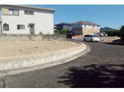 廿日市市福面１丁目の前面道路含む現地写真