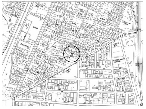 売土地　静岡市葵区千代１丁目の地図
