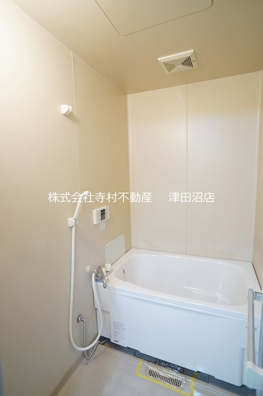 グリーンハイツの浴室|追焚給湯も可能です！