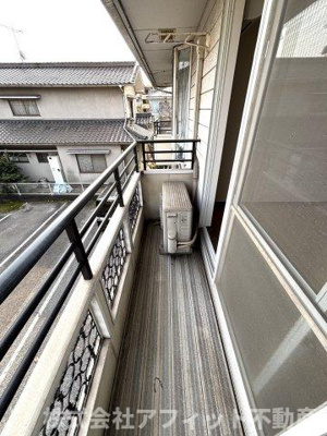 【バルコニー】 | パレス・ナカシマ新涯 | 東向き