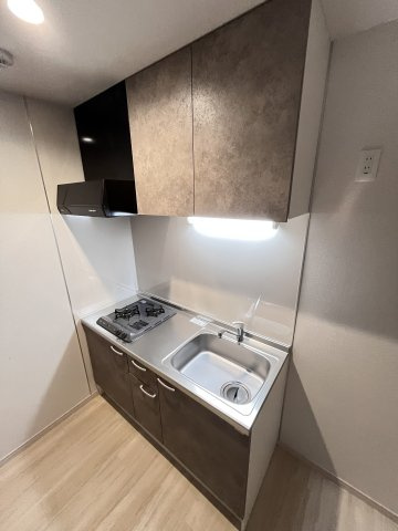 大阪市城東区中浜３丁目の賃貸マンションのキッチン